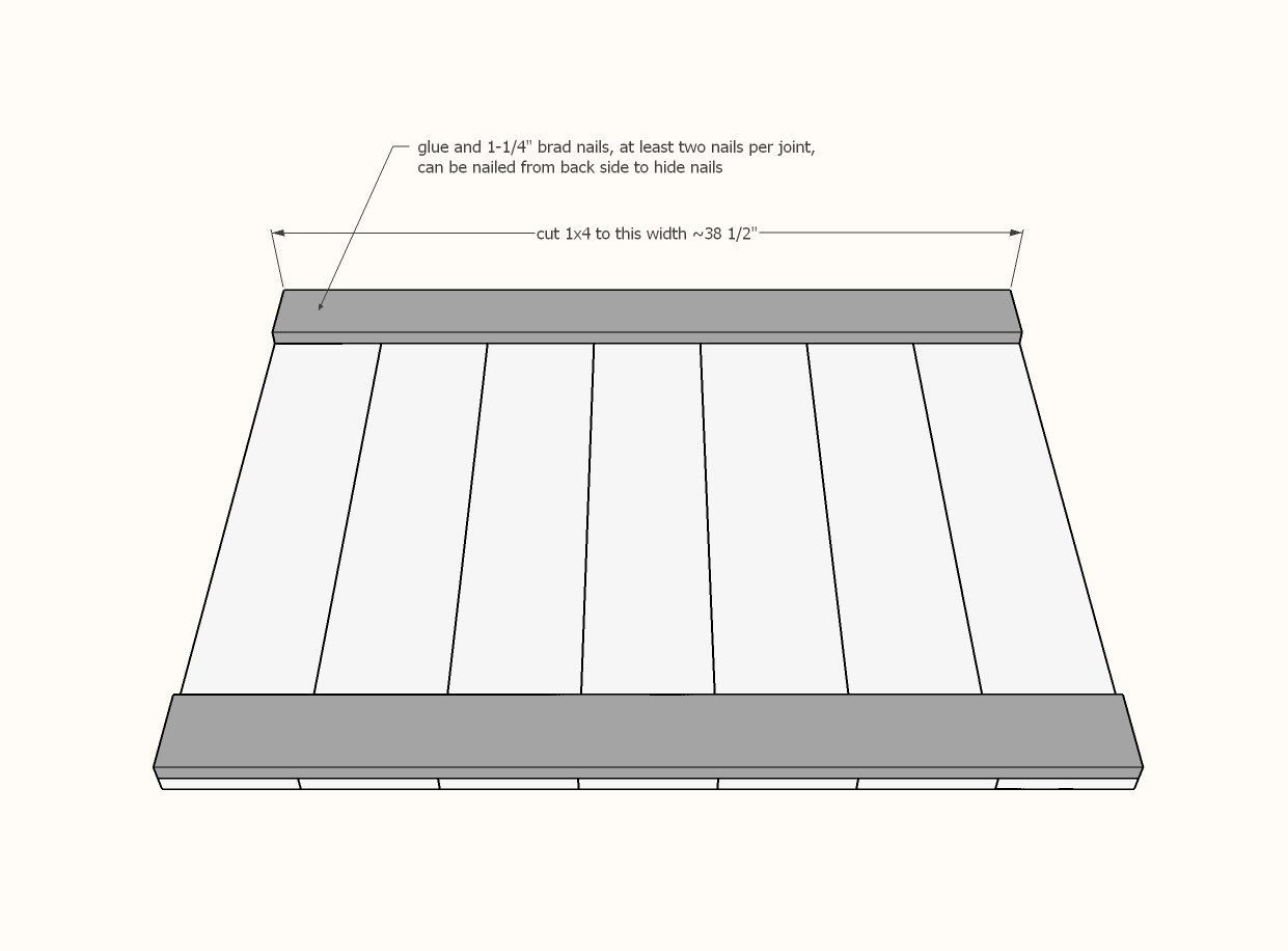 Farmhouse Bed (Twin Size) — step 2