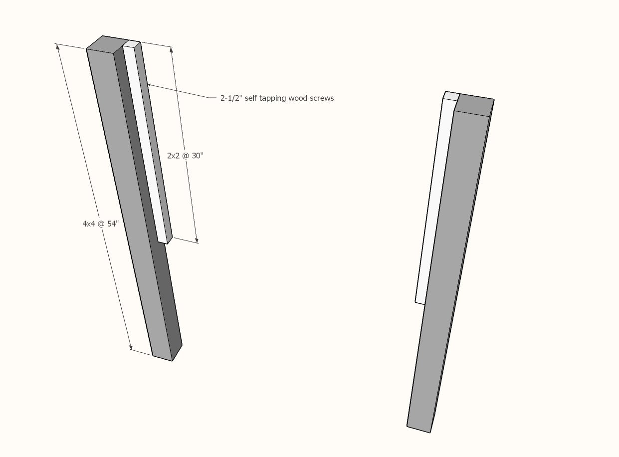 Farmhouse Bed (Twin Size) — step 3