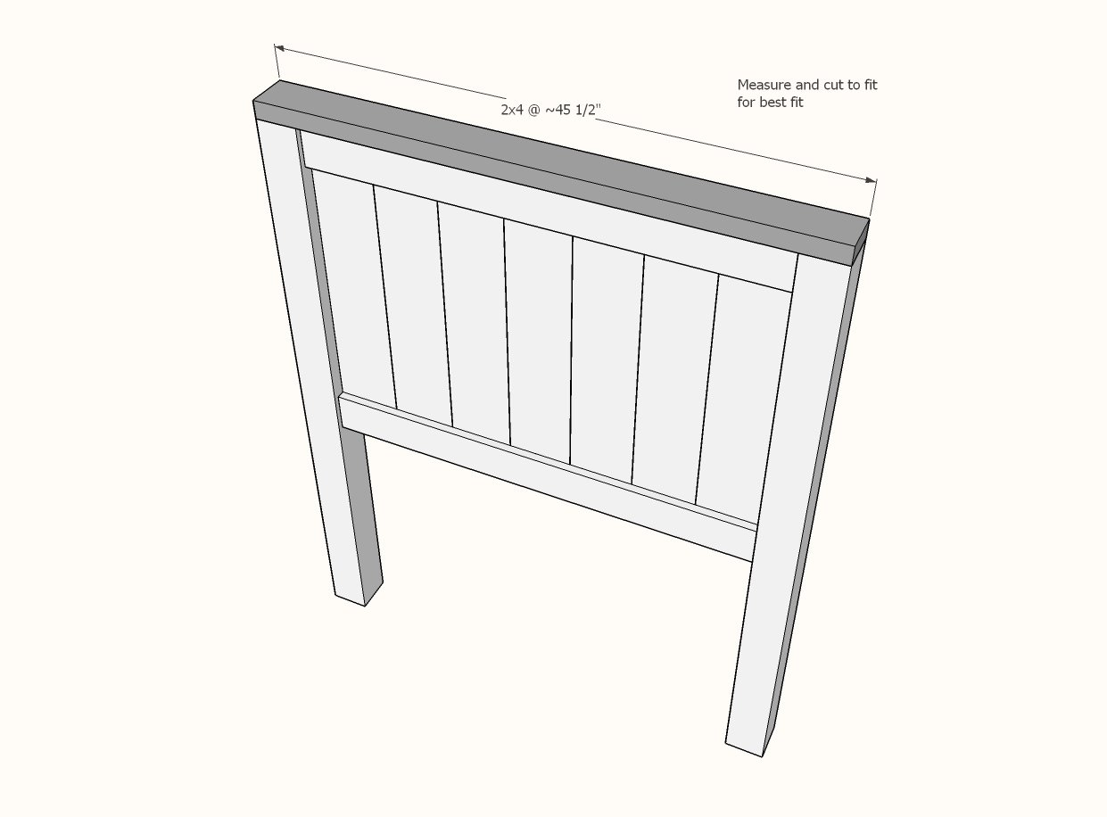 Farmhouse Bed (Twin Size) — step 5