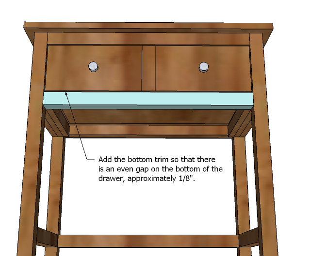Farmhouse Bedside Table — step 9