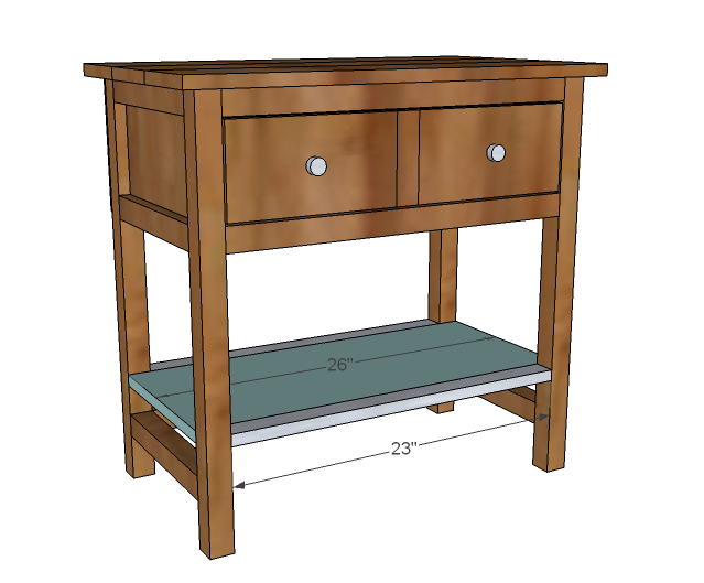 Farmhouse Bedside Table — step 10