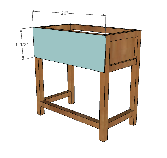 Farmhouse Bedside Table — step 4