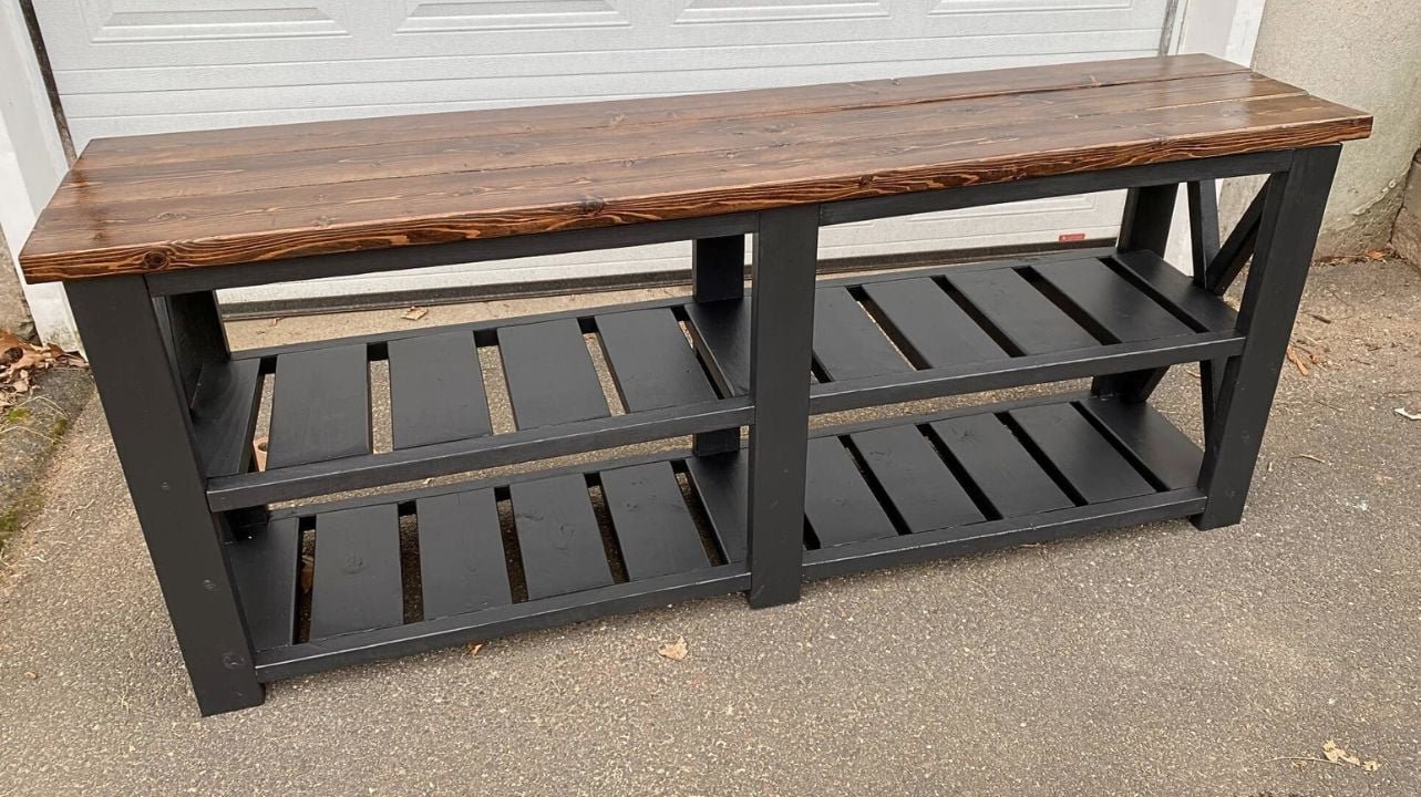 Farmhouse Console Table (Beginner