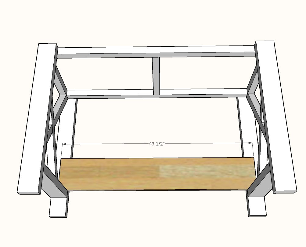 Farmhouse Desk — step 4