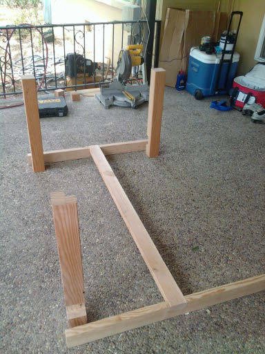 Farmhouse Dining Table — step 1