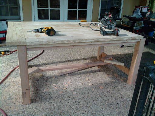 Farmhouse Dining Table — step 5