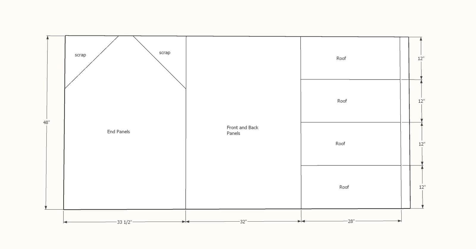 Farmhouse Indoor Playhouse — step 1