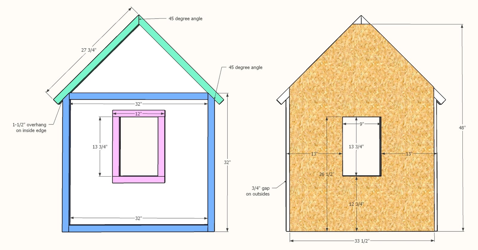 Farmhouse Indoor Playhouse — step 2