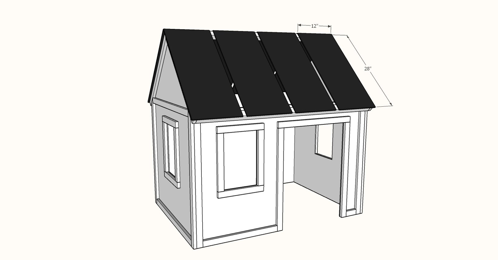 Farmhouse Indoor Playhouse — step 6