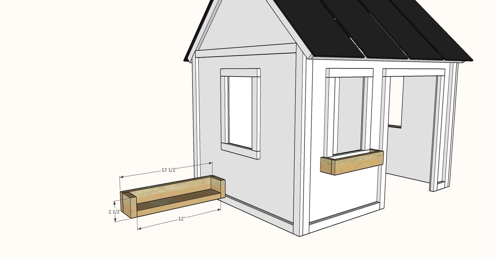 Farmhouse Indoor Playhouse — step 7