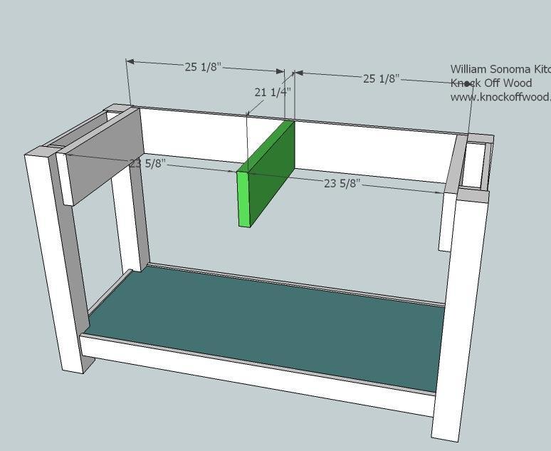 Farmhouse Kitchen Island — step 10