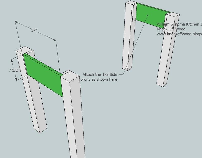 Farmhouse Kitchen Island — step 2