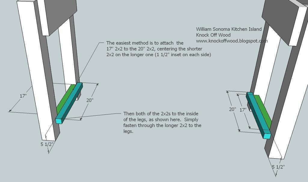 Farmhouse Kitchen Island — step 5