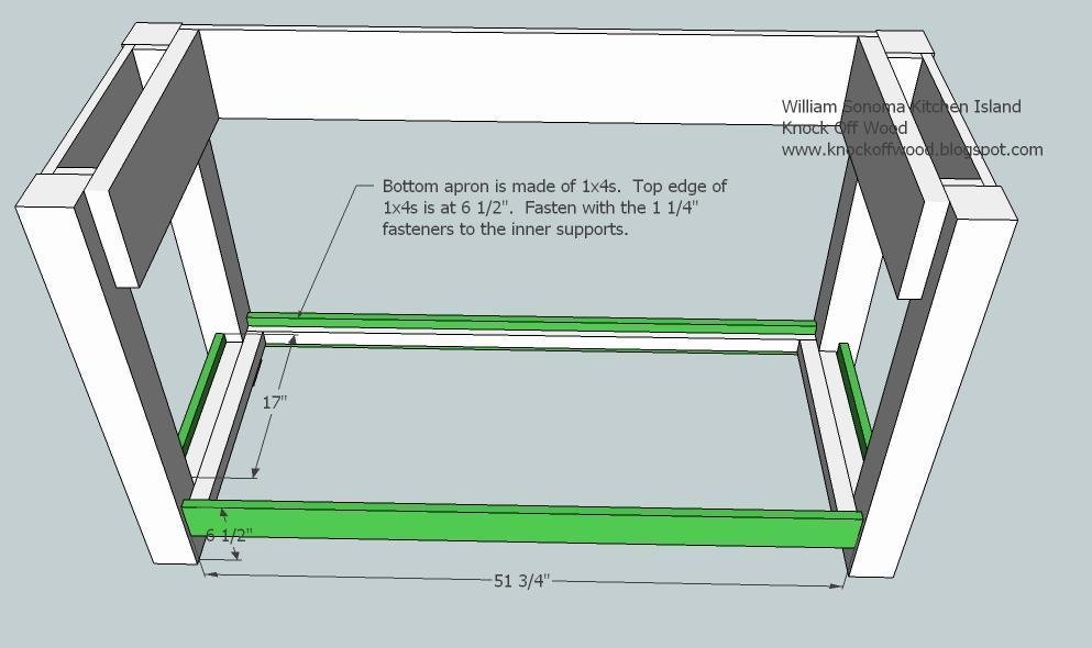 Farmhouse Kitchen Island — step 8