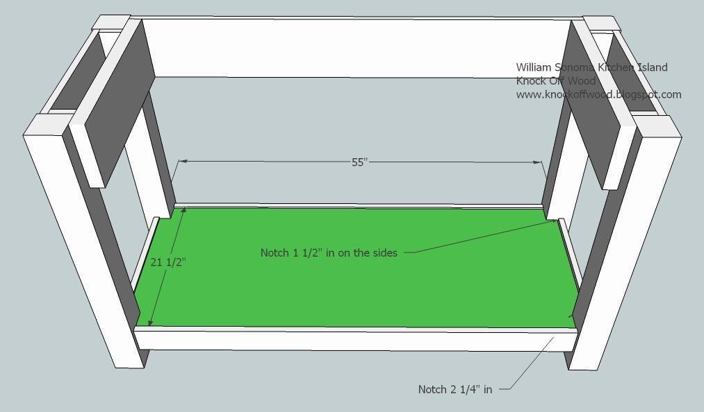 Farmhouse Kitchen Island — step 9