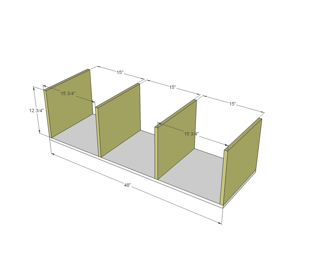 Farmhouse Modular Locker System — step 1
