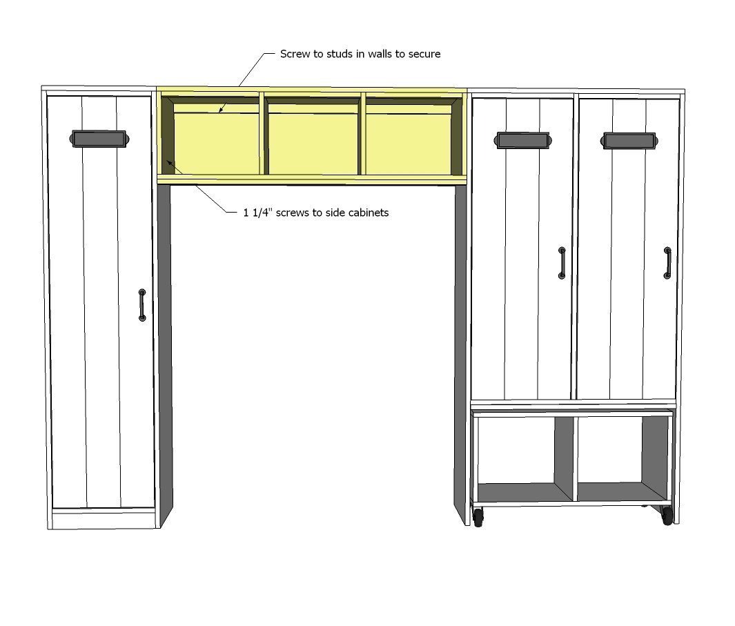 Farmhouse Modular Locker System — step 6