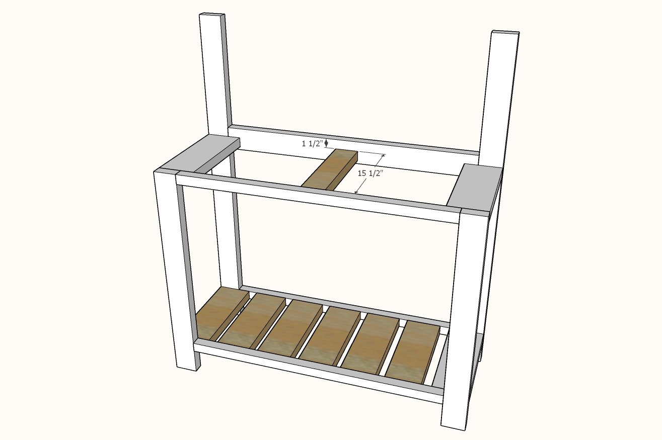 Farmhouse Potting Bench — step 4