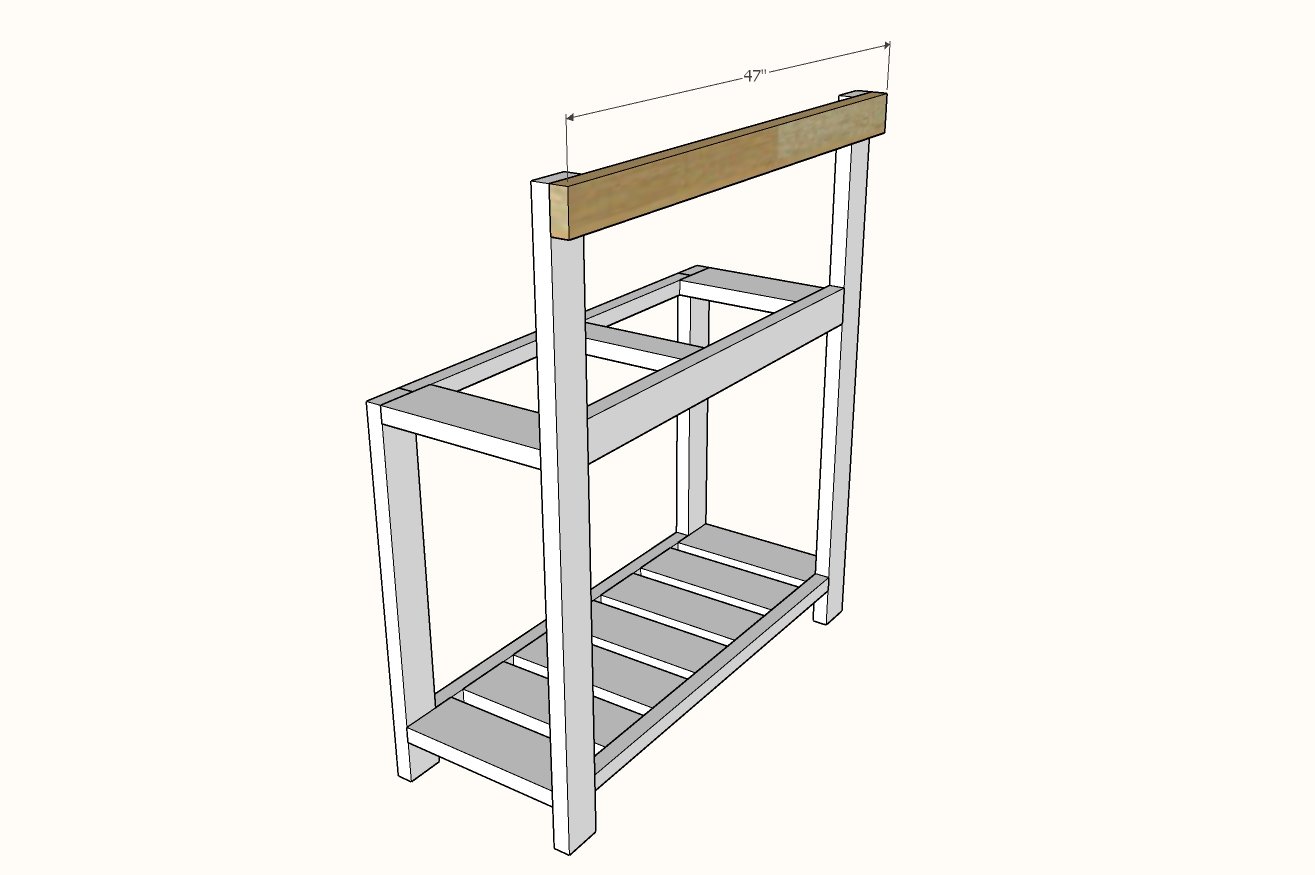 Farmhouse Potting Bench — step 5