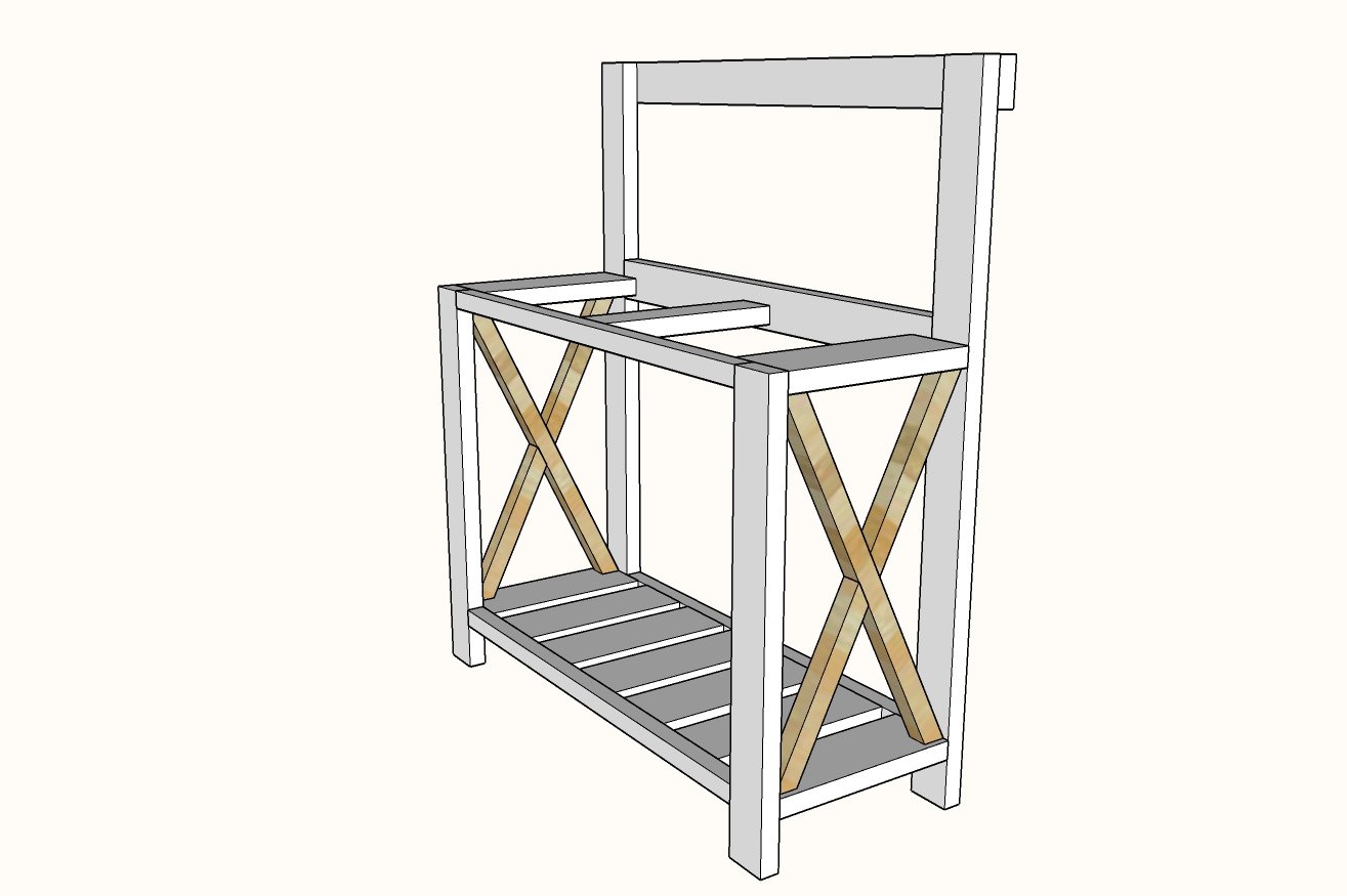 Farmhouse Potting Bench — step 6