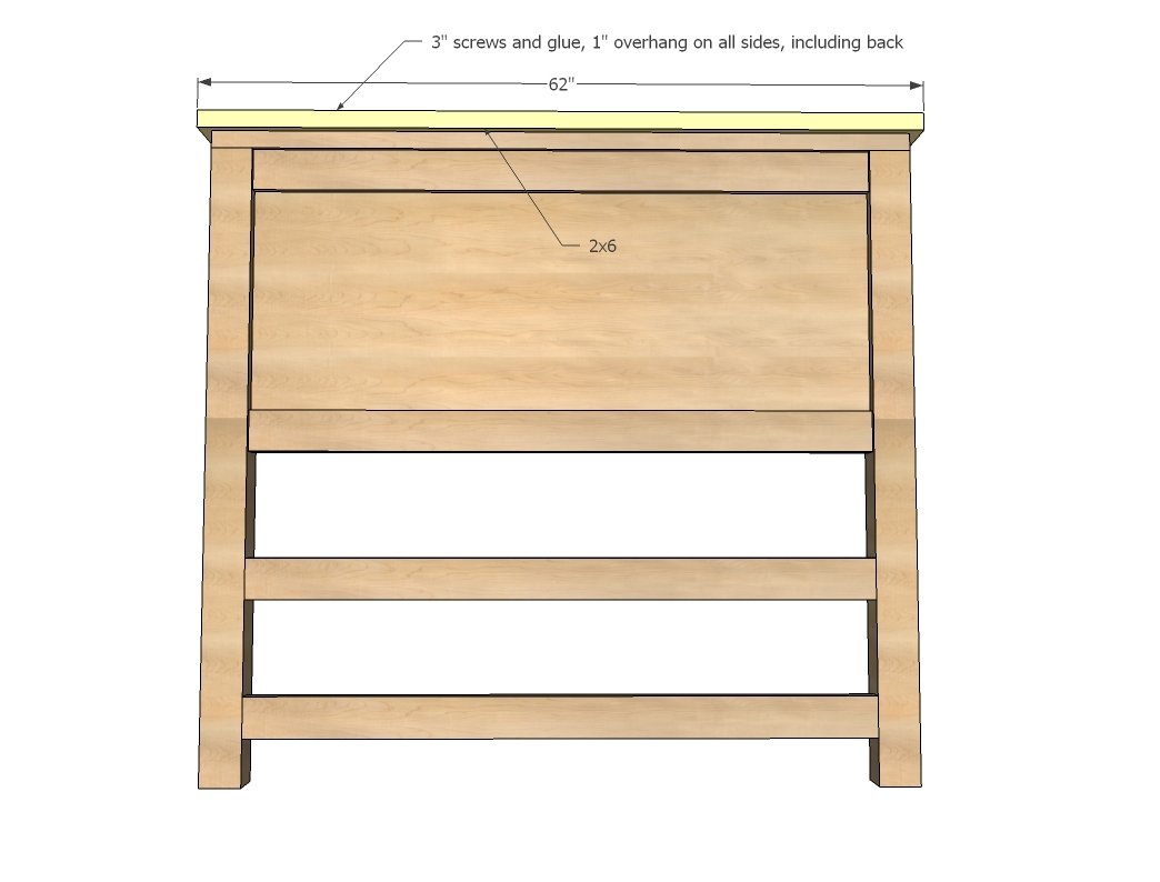 Farmhouse Storage Bed with Drawers (Queen) — step 9