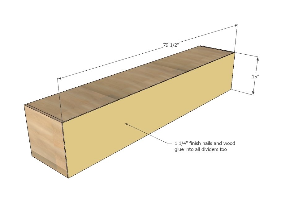 Farmhouse Storage Bed with Drawers (Queen) — step 13