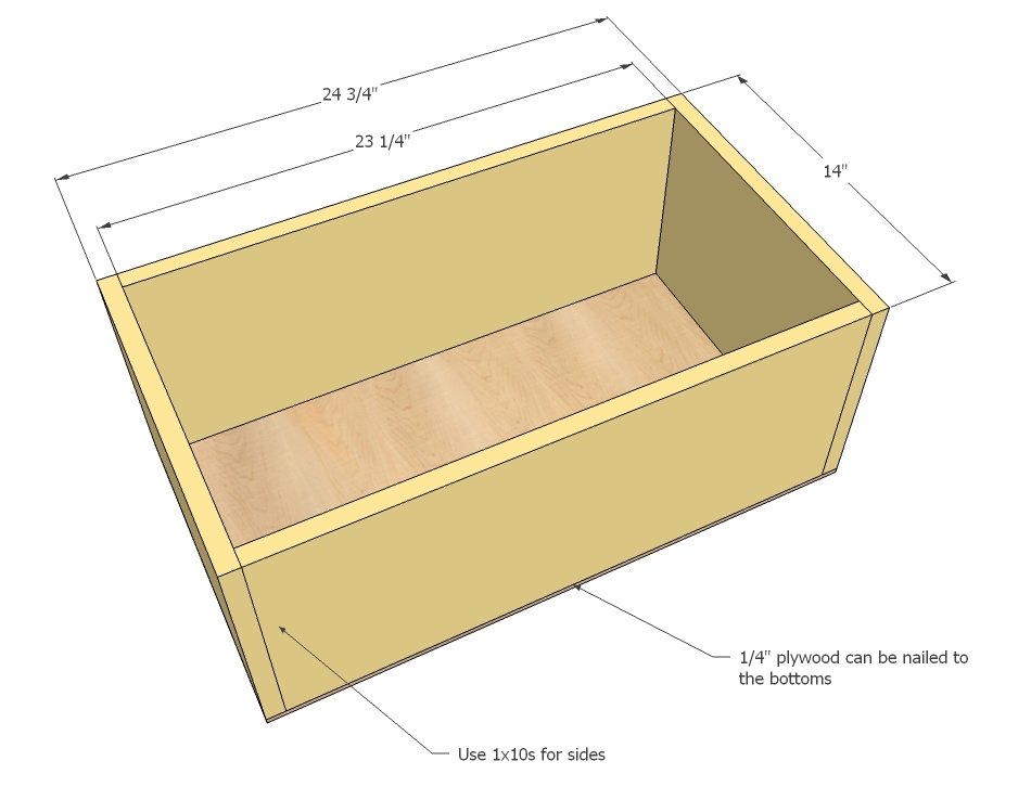 Farmhouse Storage Bed with Drawers (Queen) — step 18