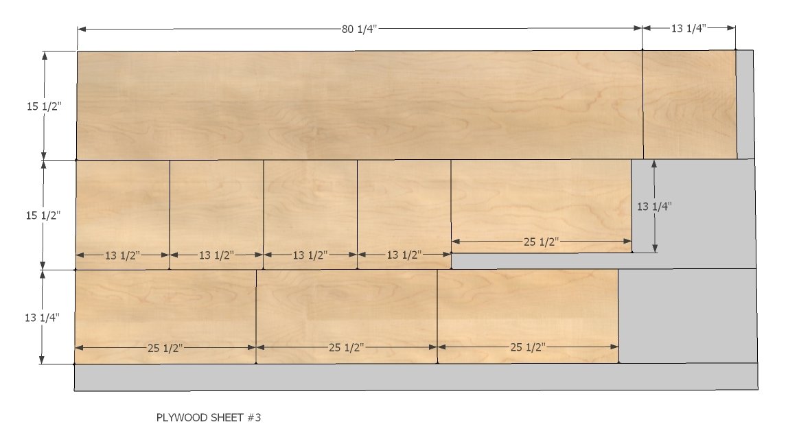 Farmhouse Storage Bed with Drawers (Queen) — step 2