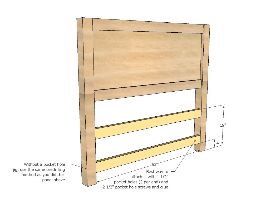 Farmhouse Storage Bed with Drawers (Queen) — step 7