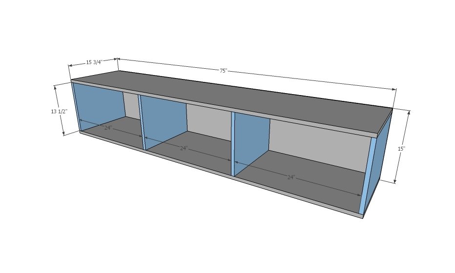 Farmhouse Storage Bed with Drawers (Twin and Full) — step 6
