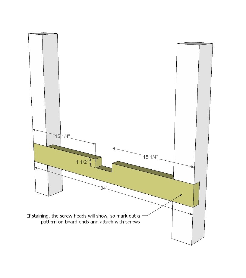 Farmhouse Table — step 2
