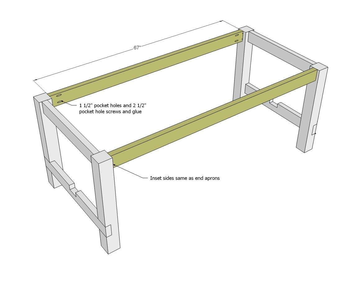 Farmhouse Table — step 4