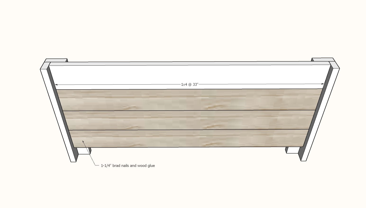 Farmhouse Toy Box — step 3