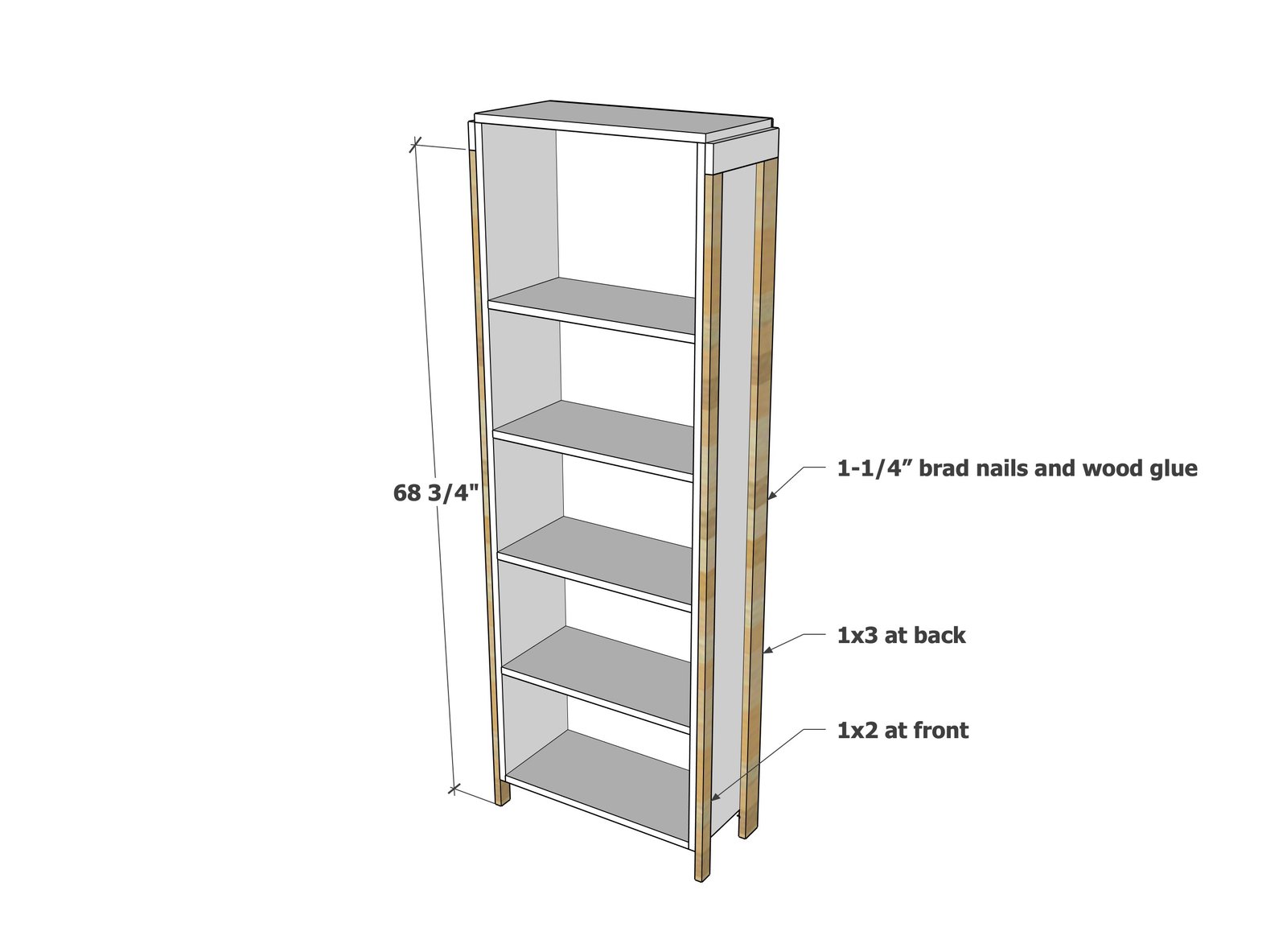 The Favorite Bookshelf — step 4