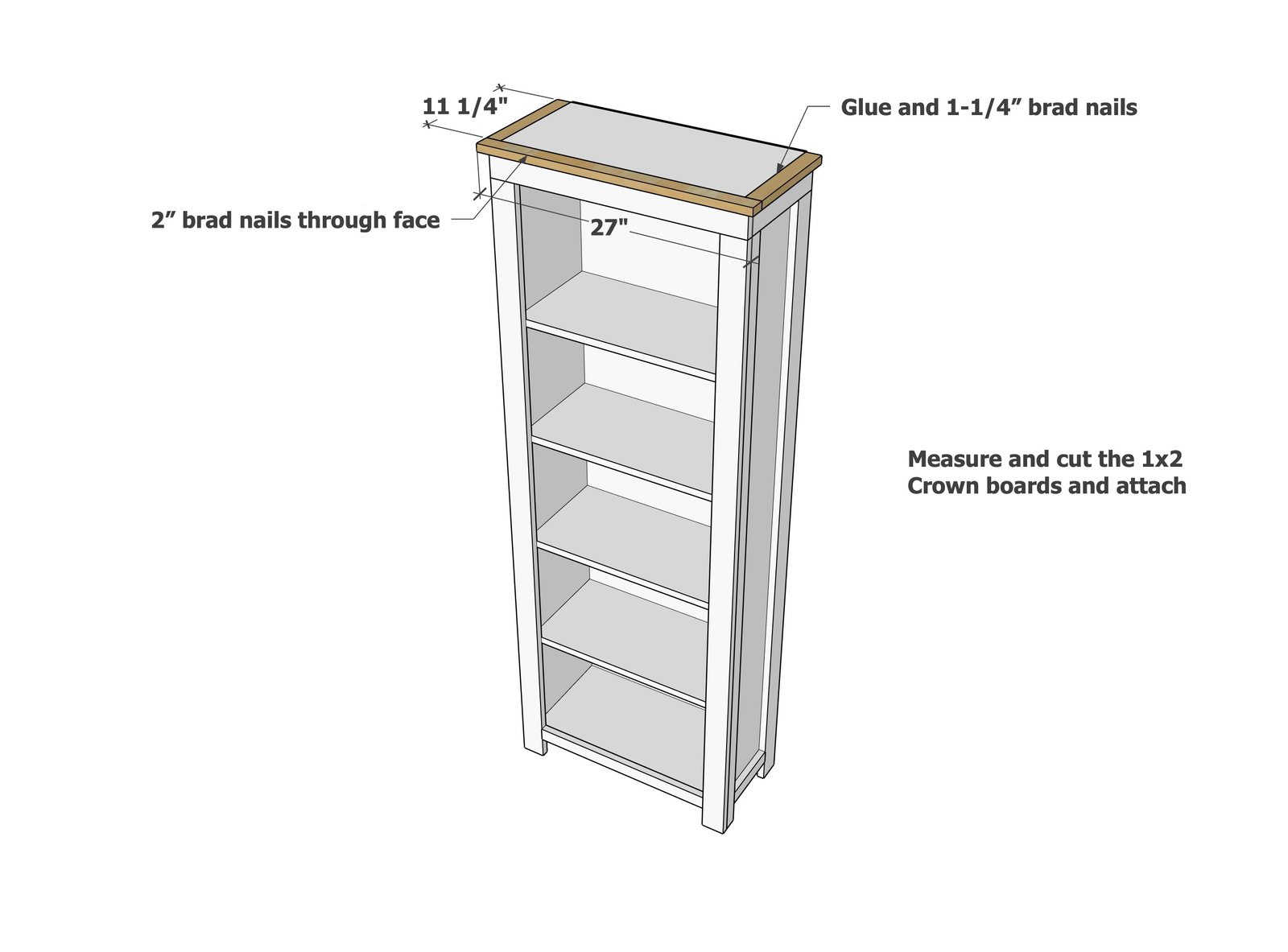 The Favorite Bookshelf — step 7