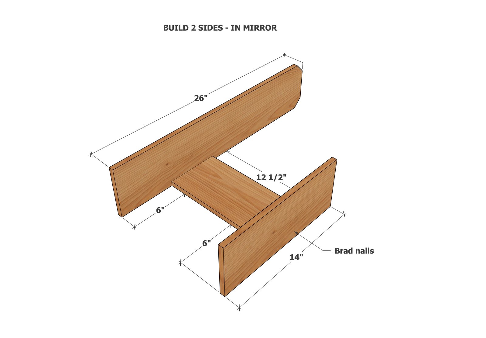 Fence Picket Bench Planter — step 1