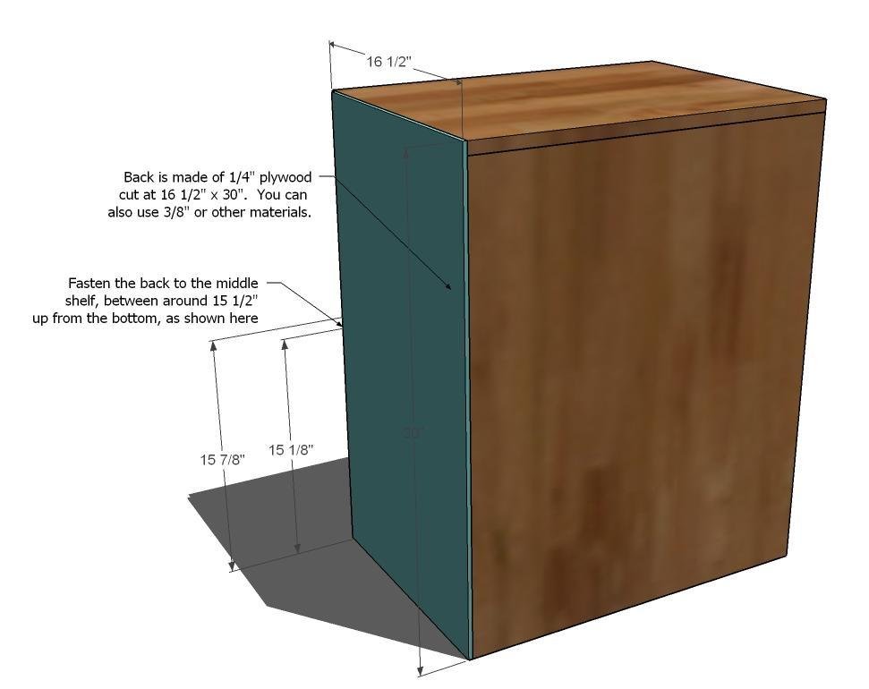 File Base for the Classic Storage Wall System Desk — step 2