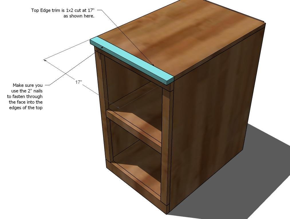 File Base for the Classic Storage Wall System Desk — step 4