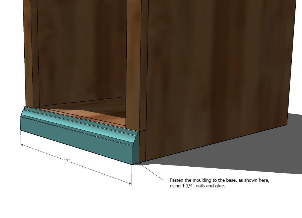 File Base for the Classic Storage Wall System Desk — step 5