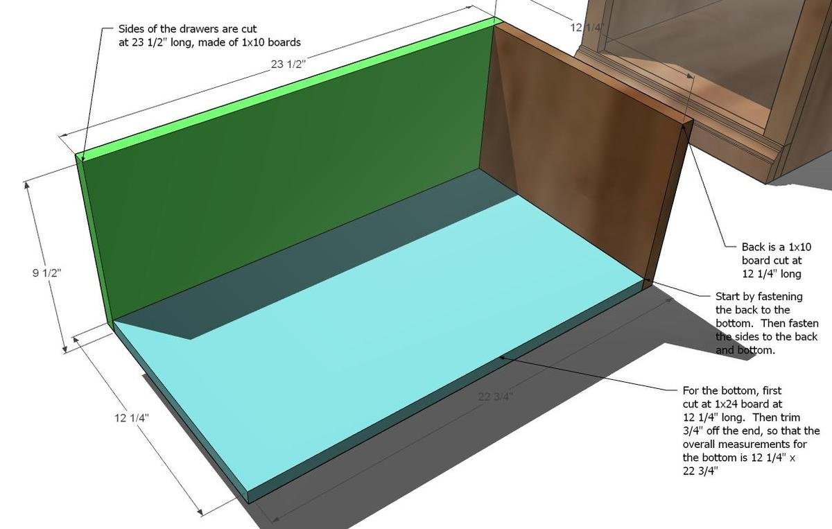 File Base for the Classic Storage Wall System Desk — step 6