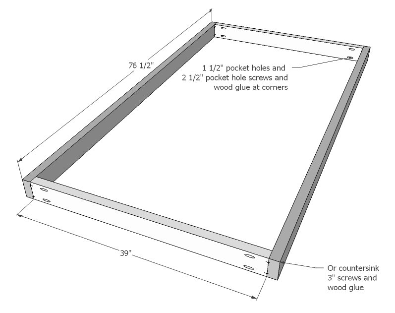 Fillman Platform Twin Platform Bed — step 1