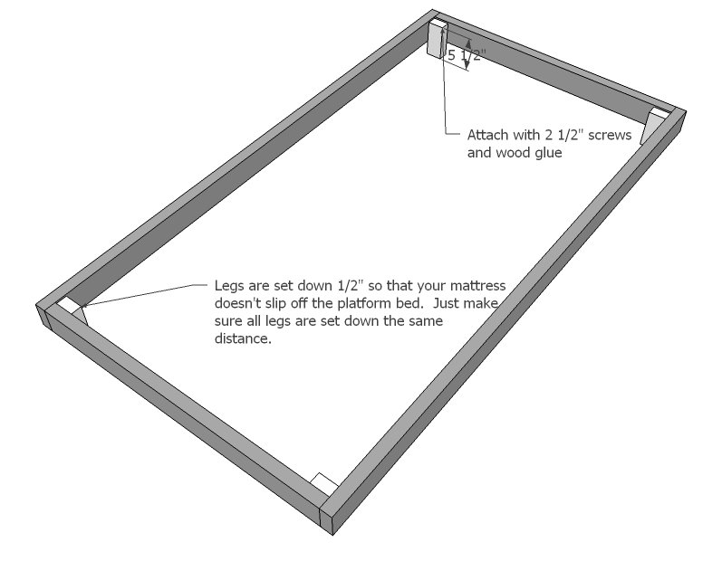 Fillman Platform Twin Platform Bed — step 2