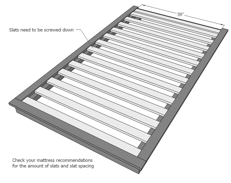 Fillman Platform Twin Platform Bed — step 6