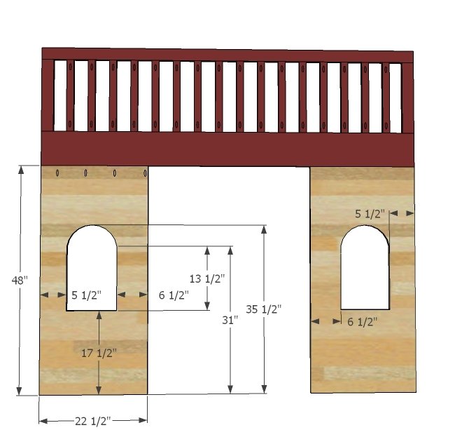 Fire Station Loft Bed — step 13