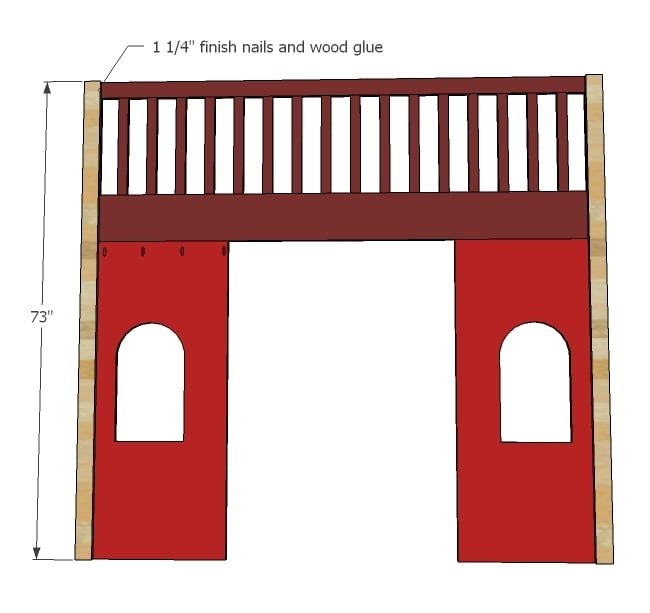 Fire Station Loft Bed — step 14