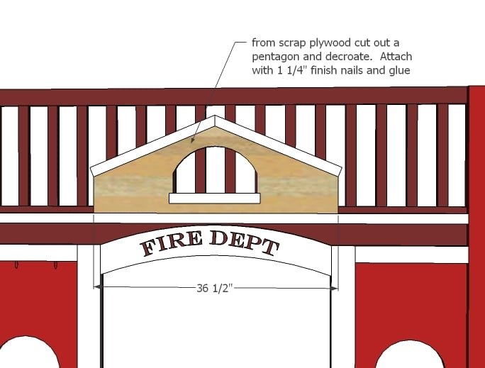 Fire Station Loft Bed — step 16