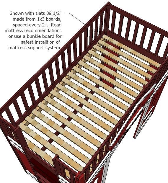Fire Station Loft Bed — step 19