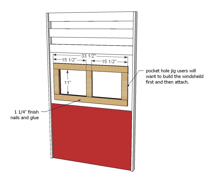 Fire Truck Loft Bed — step 12