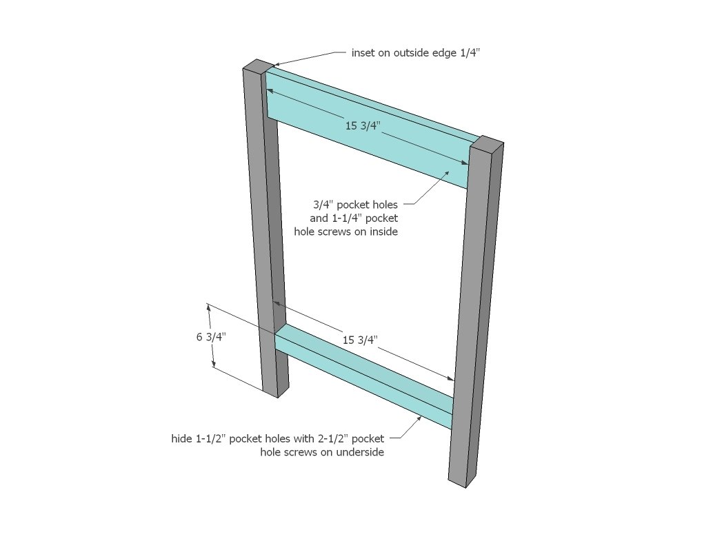 Flip Up Desks that Convert to Table for our Tiny House — step 1