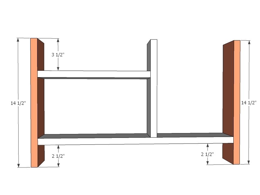 Flip Down Wall Art Desk — step 2